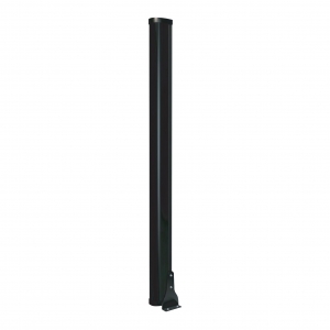TAKEX TAS SERIES PE BEAM TOWER 180° SINGLE SIDED (ENCLOSURE ONLY) BLACK PLASTIC FLOOR MOUNTED 2000Hx216Wx191D