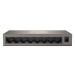 IP-COM 8PORT GIG SW NON-POE 16Gbps 14.88Mpps L2 UNMANAGED OP TEMP 0 ~ +40 BRN METAL 240VAC/9-12VDC 25.3Hx140Wx