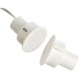 RECESSED STEEL DOOR REED SWITCH WHT 25MM