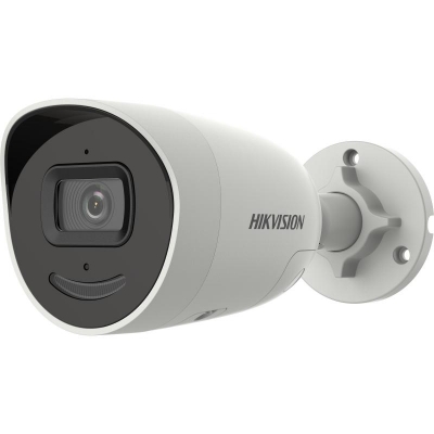 6MP BULLET WHITE STROBE LIGHT & AUDIO 4.0MM LENS