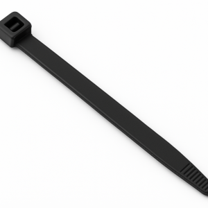 CABLE TIES NYLON 250X4.8MM BLACK 100PK