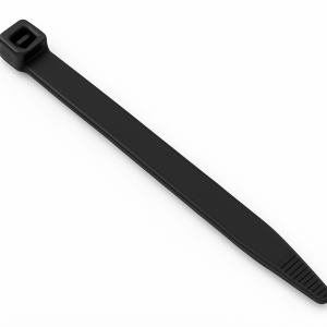 CABLE TIES NYLON 300X7.6MM BLACK 100PK