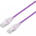 ULTRA THIN 3.8MM CAT6A UTP PATCH CABLE 1M PURPLE
