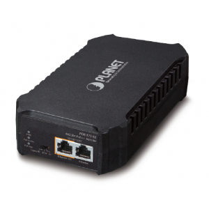 SINGLE-PORT 10/100/1000MBPS 802.3BT POE INJECTOR (95 WATTS, POH, POE USAGE LED) - W/ INTERNAL POWER