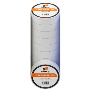 WRAPPATAPE® ELECTRICAL INSULATION TAPE - WHITE