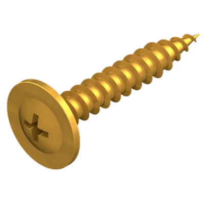 BUTTON HEAD NEEDLE POINT SCREW 8G X 20MM-300 PACK