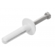 NYLON ANCHOR NAIL 304 STAINLESS STEEL MUSHROOM HEAD 5X 25MM  - 100 PACK