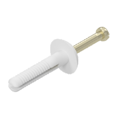 NYLON ANCHOR NAIL MUSHROOM HEAD 5X 25MM  - 100 PACK