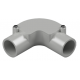 ELBOW INSPECTION PVC 20MM GREY