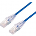 ULTRA THIN 3.8MM CAT6A UTP PATCH CABLE 1M BLUE