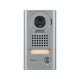 AIPHONE JO SERIES 2/4-WIRE INTERCOM 1 BUTTON AUDIO/VIDEO DOOR STATION SILVER RESIDENTIAL MECHANICAL BUTTON MET