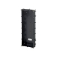 AIPHONE GT SERIES 3 MODULE FLUSH MOUNT BACK BOX BLACK PLASTIC
