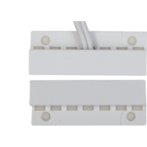 TANE HARDWIRED REED SWITCH WHITE DETECTION GAP 21MM 1x N/C OUTPUT (DRY) PLASTIC SURFACE MOUNT