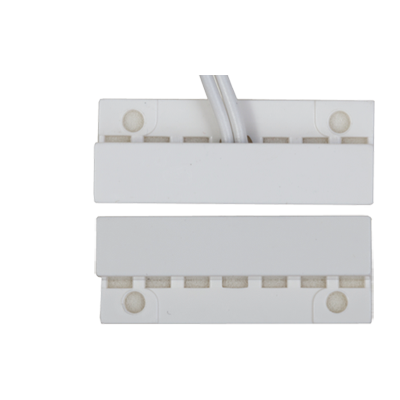 TANE HARDWIRED REED SWITCH WHITE DETECTION GAP 21MM 1x N/C OUTPUT (DRY) PLASTIC SURFACE MOUNT