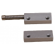TANE HARDWIRED ROLLER DOOR REED SWITCH SILVER DETECTION GAP 30MM 1x DPDT OUTPUT METAL SURFACE MOUNT