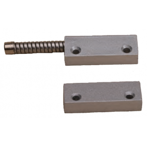 TANE HARDWIRED ROLLER DOOR REED SWITCH SILVER DETECTION GAP 30MM 1x DPDT OUTPUT METAL SURFACE MOUNT