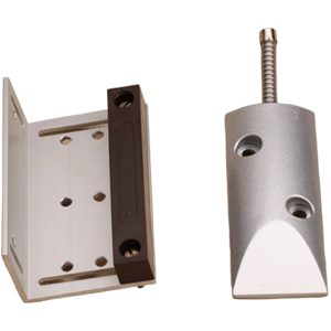 TANE HARDWIRED ROLLER DOOR REED SWITCH SILVER DETECTION GAP 50MM 1x N/C OUTPUT (DRY) METAL SURFACE MOUNT