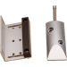 TANE HARDWIRED ROLLER DOOR REED SWITCH SILVER DETECTION GAP 50MM 1x N/C OUTPUT (DRY) METAL SURFACE MOUNT