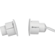 TANE HARDWIRED REED SWITCH WHITE DETECTION GAP 28MM 1x N/C OUTPUT (DRY) PLASTIC RECESSED MOUNT 19.05MM HOLE CU