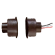 TANE HARDWIRED REED SWITCH BROWN DETECTION GAP 28MM 1x SPDT OUTPUT PLASTIC RECESSED MOUNT 25MM HOLE CUTOUT