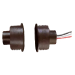 TANE HARDWIRED REED SWITCH BROWN DETECTION GAP 28MM 1x SPDT OUTPUT PLASTIC RECESSED MOUNT 25MM HOLE CUTOUT