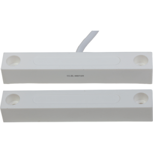 TANE HARDWIRED REED SWITCH WHITE DETECTION GAP 50MM 1x N/C OUTPUT (DRY) PLASTIC SURFACE MOUNT