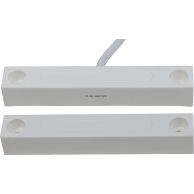 TANE HARDWIRED REED SWITCH WHITE DETECTION GAP 50MM 1x N/C OUTPUT (DRY) PLASTIC SURFACE MOUNT