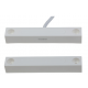 TANE HARDWIRED REED SWITCH WHITE DETECTION GAP 35MM 1x DPDT OUTPUT PLASTIC SURFACE MOUNT