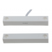 TANE HARDWIRED REED SWITCH WHITE DETECTION GAP 35MM 1x DPDT OUTPUT PLASTIC SURFACE MOUNT