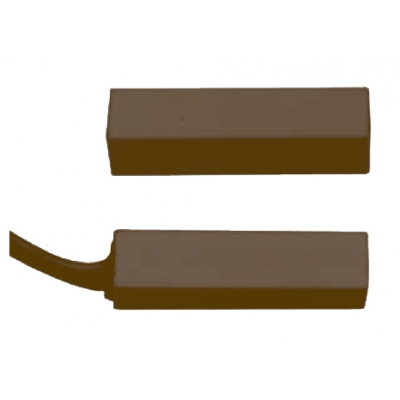TANE HARDWIRED REED SWITCH BROWN DETECTION GAP 18MM 1x N/C OUTPUT (DRY) PLASTIC SURFACE MOUNT