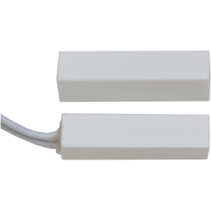 TANE HARDWIRED REED SWITCH WHITE DETECTION GAP 18MM 1x N/C OUTPUT (DRY) PLASTIC SURFACE MOUNT
