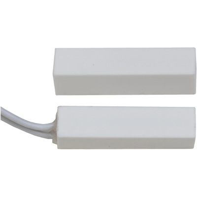 TANE HARDWIRED REED SWITCH WHITE DETECTION GAP 18MM 1x N/C OUTPUT (DRY) PLASTIC SURFACE MOUNT
