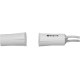 TANE HARDWIRED REED SWITCH WHITE DETECTION GAP 15MM 1x N/C OUTPUT (DRY) PLASTIC RECESSED MOUNT 9MM HOLE CUTOUT
