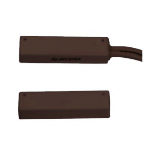 TANE HARDWIRED REED SWITCH BROWN DETECTION GAP 11MM 1x N/C OUTPUT (DRY) PLASTIC SURFACE MOUNT