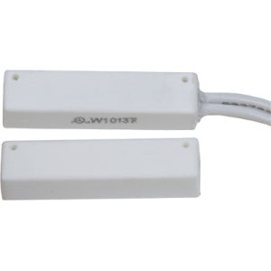 TANE HARDWIRED REED SWITCH WHITE DETECTION GAP 11MM 1x N/C OUTPUT (DRY) PLASTIC SURFACE MOUNT