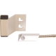 TANE HARDWIRED ROLLER DOOR REED SWITCH SILVER DETECTION GAP 64MM 1x N/C OUTPUT (DRY) METAL SURFACE MOUNT