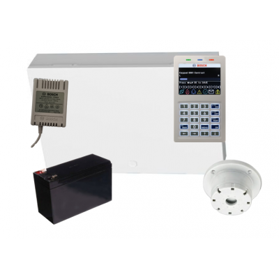 SOLUTION 6000 KIT + SMART KEYPAD + INTERNAL SIREN + POWER SUPPLY + 12V 7AH BATTERY