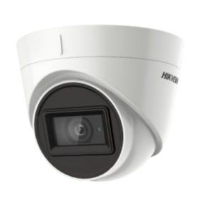 HIKVISION TVI4.0 5MP OUTDOOR TURRET CAMERA, 130DB WDR, 60M IR, 4 IN 1, IP67, 12VDC, 2.8MM