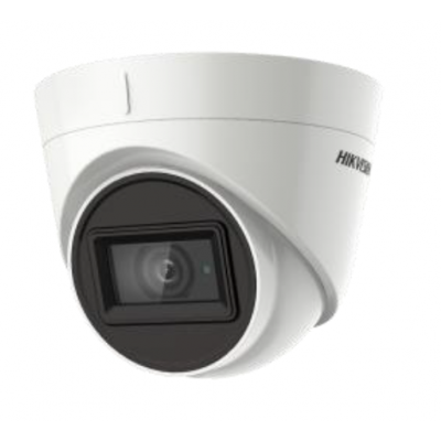 HIKVISION TVI4.0 5MP OUTDOOR TURRET CAMERA, 130DB WDR, 60M IR, 4 IN 1, IP67, 12VDC, 2.8MM
