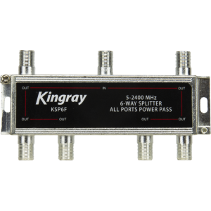 6 WAY SPLITTER ALLPORTS POWER PASS| FOXTEL APPROVED