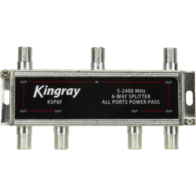 6 WAY SPLITTER ALLPORTS POWER PASS| FOXTEL APPROVED
