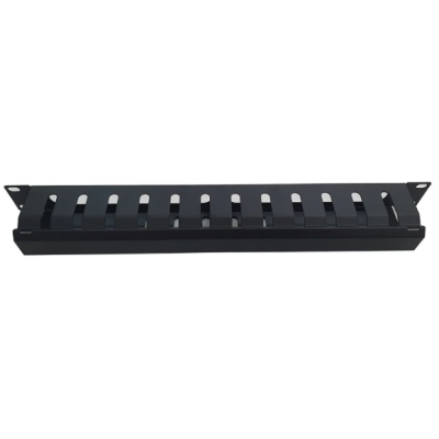 1RU METAL CABLEMANAGER WITHCOVER