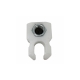 FSH HOLD OPEN CLIP SUITS BRITON 1120/ 1130 TRACK DOOR CLOSERS WHITE