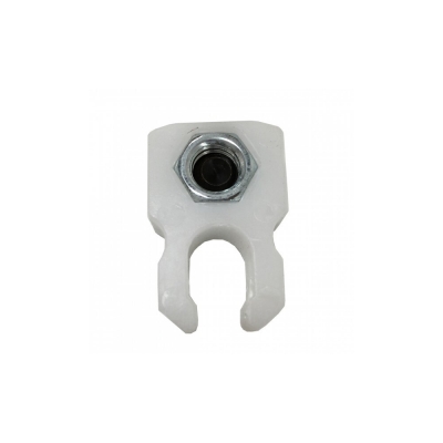 FSH HOLD OPEN CLIP SUITS BRITON 1120/ 1130 TRACK DOOR CLOSERS WHITE