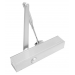 BRITON 1130 SERIES MECHANICAL HYDRAULIC DOOR CLOSER SILVER SURFACE MOUNTED 4H FIRE RATING WITH ADJUSTABLE STRE