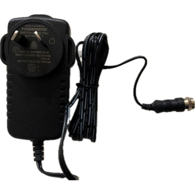 18V DC 1.6 AMP POWER SUPPLY F TYPE