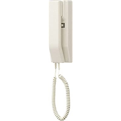 AIPHONE VC SERIES 2-WIRE INTERCOM AUDIO HANDSET WHITE APPARTMENT/ COMMERCIAL MECHANICAL BUTTON PLASTIC SURFACE