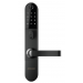 SCHLAGE OMNIA WITH FINGER PRINT/ KEYPAD (3X4)/ BLE MATTE BLACK WITH LED STAINLESS STEEL WITH CLUTCHING KEY OVE