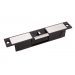 FSH HIGH SECURITY ELECTRIC STRIKE NO LIP BLACK/SILVER MONITORED LSS DSS 1490KG HOLDING FORCE FAIL SAFE/ FAIL S