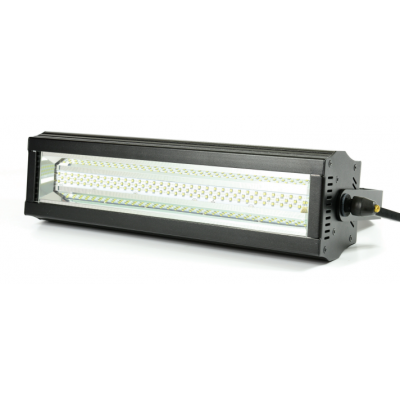 SMOKECLOAK LED STROBE BLACK METAL HIGH INTENSITY & EXTRA LONG LIFE LED 240VAC 140HX505WX226D (MM) INCLUDES MOU